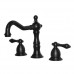 Kingston Brass KS1975AL Heritage Widespread Lavatory Faucet with Metal lever handle  Oil Rubbed Bronze - B000F693X4